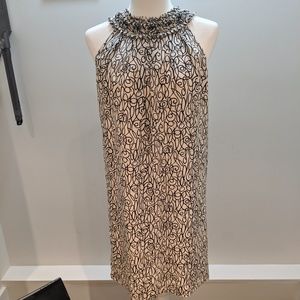 Black and White Shift Dress